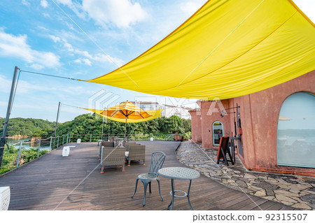 夏季16:00的志摩地中海村 92315507