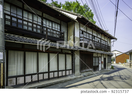 Townscape of Tamashima, Tenma Town, Kurashiki City, Okayama Prefecture 92315737