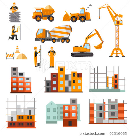 Construction Machines Set Construction Machines Set 92316065