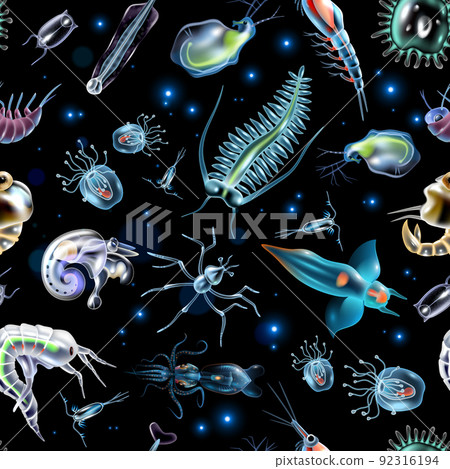 Plankton Abstract Pattern Plankton Abstract Pattern 92316194