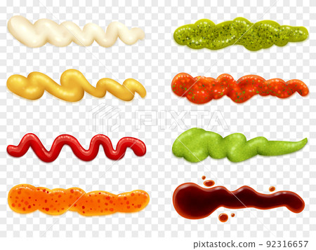 Collection Sauces Icons 92316657