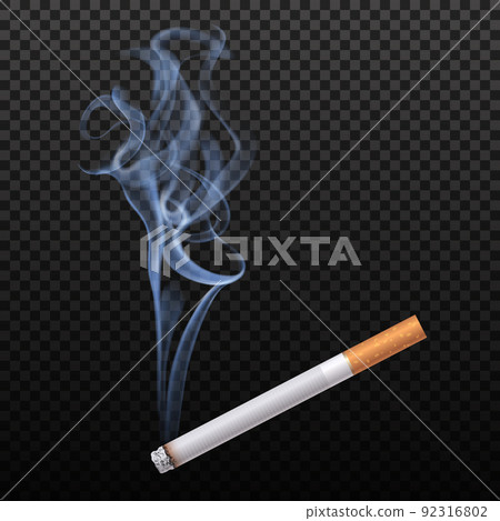 Burning Cigarette Background 92316802