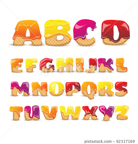 Coated Wafers Sweet Alphabet Letters Set Coated Wafers Sweet Alphabet Letters Set 92317169