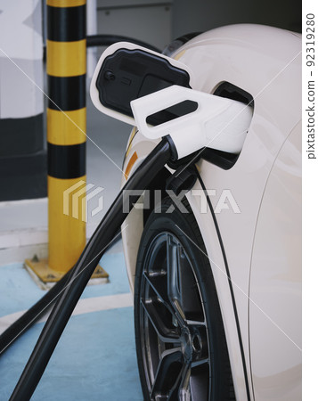 Battery Charger Electric EV Car Power Charge Station Transportation Technology 92319280