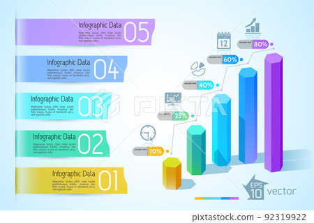 Business Chart Infographic Concept Business Chart Infographic Concept 92319922