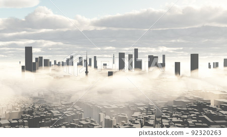 Fog Tokyo (CG) 92320263