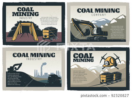 Coal Mining Designs Set Coal Mining Designs Set 92320827