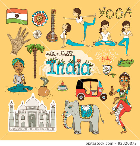 India Landmarks 92320872