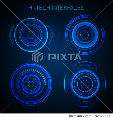 Futuristic Hud Interface Futuristic Hud Interface 92322553