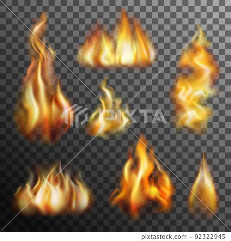 Fire Transparent Set 92322945