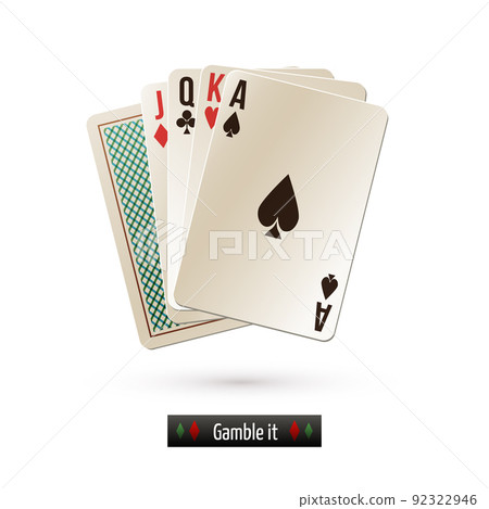 Game card isolated 92322946