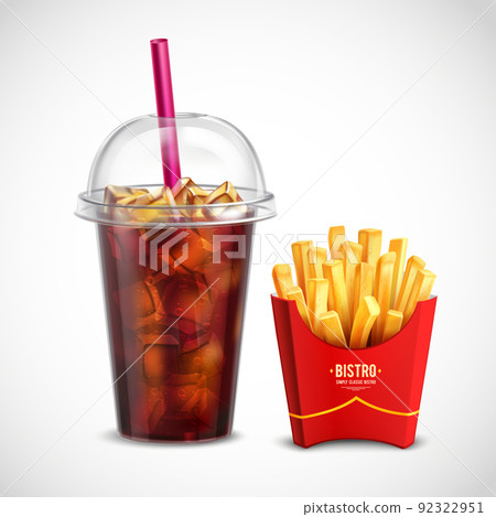 French Fries And Coca Cola 92322951