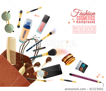 Fashion Cosmetics Background Fashion Cosmetics Background 92323602