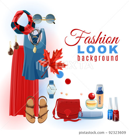 Fashion Look Background 92323609