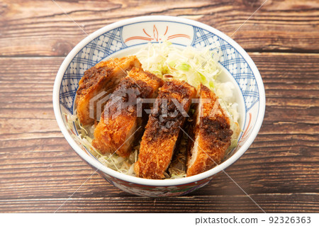 Menchikatsu-rice bowl 92326363