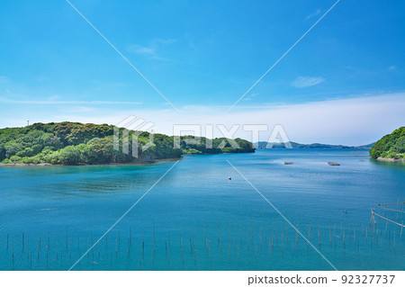 [Ago Bay from Hazako Park] Sako, Hamajima-cho, Shima City, Mie Prefecture 92327737