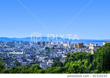 Beppu city area view Beppu city area view 92328185