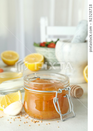 Concept of tasty food with sauce, close up Concept of tasty food with sauce, close up 92328718