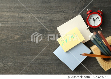 Concept of exams and tests, space for text Concept of exams and tests, space for text 92329262