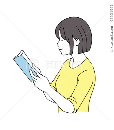 看書的女人 92331961