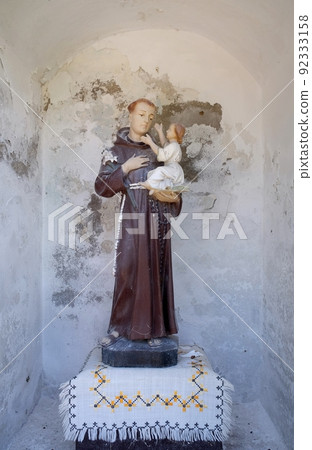 Saint Anthony of Padua in the chapel in the village Stitar, Croatia Saint Anthony of Padua in the chapel in the village Stitar, Croatia 92333158
