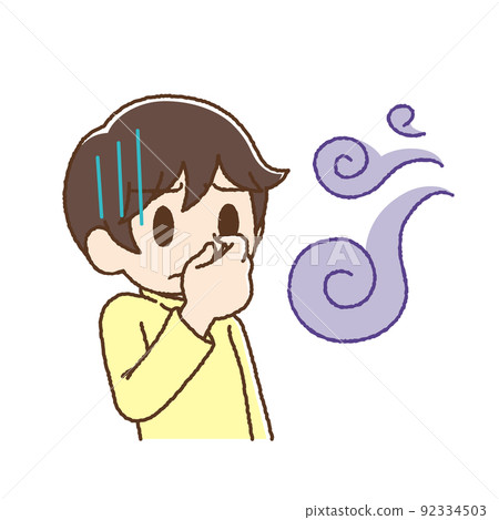 A man with a cute touch of hyperosmia 92334503