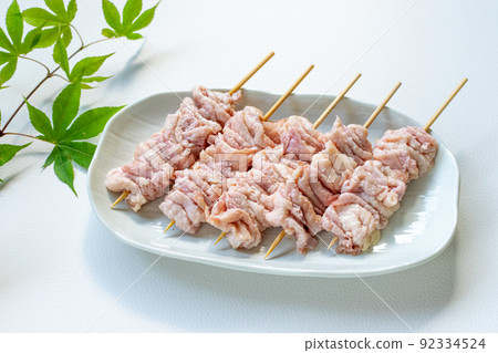 5 chicken skin skewers 5 chicken skin skewers 92334524