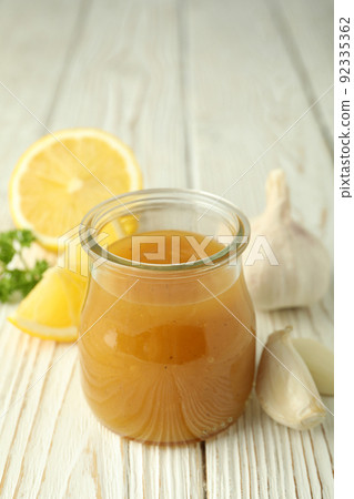 Concept of tasty food with sauce, close up Concept of tasty food with sauce, close up 92335362