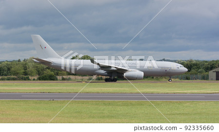Royal Air Force KC.3 Voyager Aerial Refueling Aircraft Taxiing Royal Air Force KC.3 Voyager Aerial Refueling Aircraft Taxiing 92335660