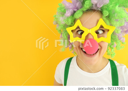 Concept of April Fool's Day, space for text Concept of April Fool's Day, space for text 92337083