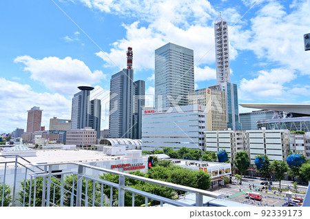 從埼玉新都心站東口甲板眺望 92339173