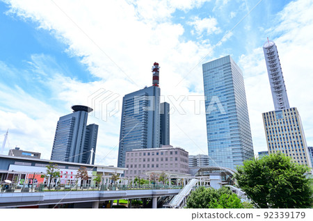 View from the east exit deck of Saitama Shintoshin Station 92339179