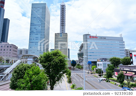 View from the east exit deck of Saitama Shintoshin Station 92339180