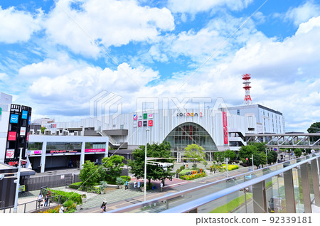 View from the east exit deck of Saitama Shintoshin Station 92339181