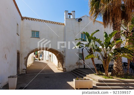 Views of the small town of Portoscuso on Sardinia island 92339937