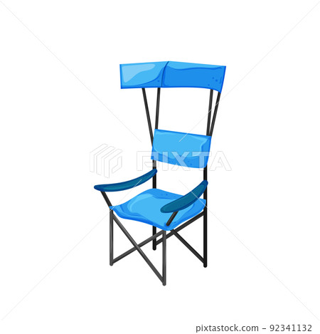 garden folding chair cartoon vector illustration garden folding chair cartoon vector illustration 92341132