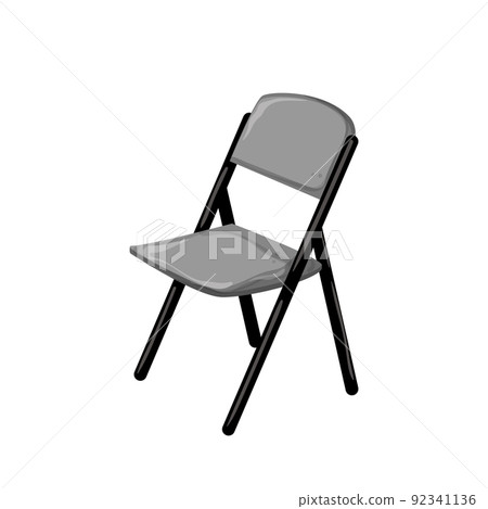 beach folding chair cartoon vector illustration beach folding chair cartoon vector illustration 92341136