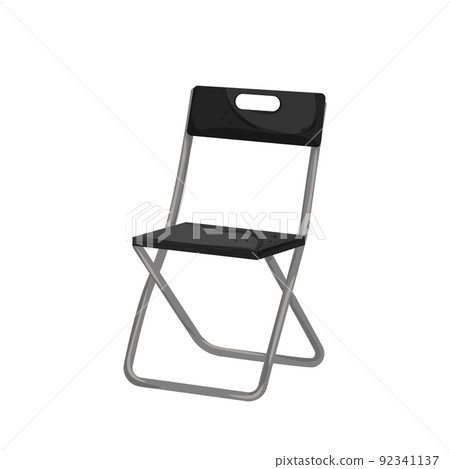 seat folding chair cartoon vector illustration seat folding chair cartoon vector illustration 92341137