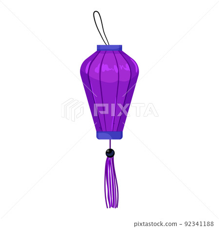 japanese asian lantern cartoon vector illustration 92341188
