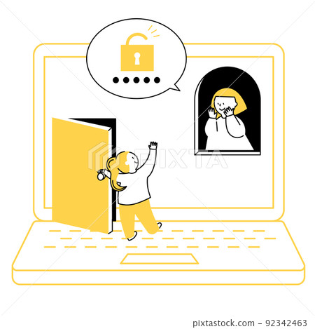 Someone who has given a password to a friend 92342463