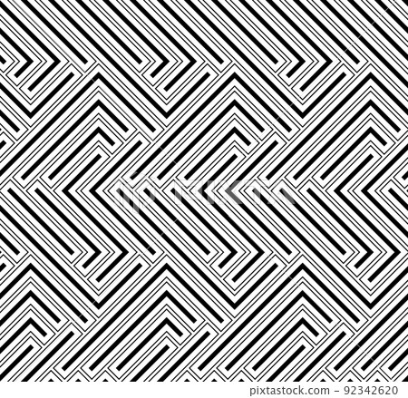 Seamless Geometric Vector Background, Modern Abstract Pattern Seamless Geometric Vector Background, Modern Abstract Pattern 92342620
