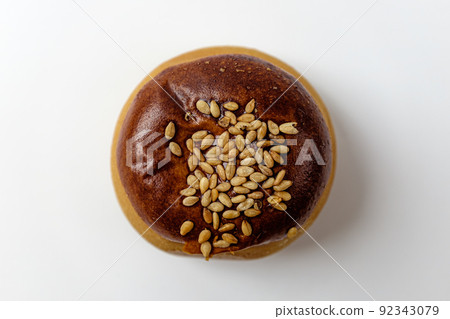 Kuri manju on white background 92343079