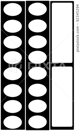 簡單的調色板“剪影” 92345294