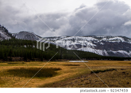 Yellowstone National Park in Autumn Yellowstone National Park in Autumn 92347459