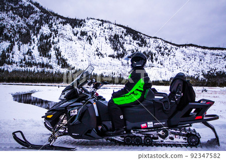 Yellowstone National Park in Winter Yellowstone National Park in Winter 92347582