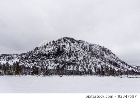 Yellowstone National Park in Winter 92347587