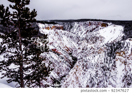 Yellowstone National Park in Winter Yellowstone National Park in Winter 92347627