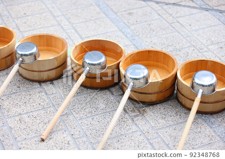 Preparation for sprinkling water in summer 92348768