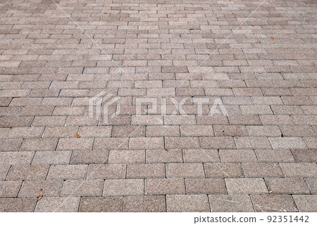Stone blocks in the walkway Stone blocks in the walkway 92351442