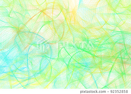 Background material_Wave_Yellow green Background material_Wave_Yellow green 92352858